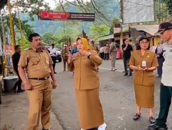 Plt. Bupati Bunda Lisdyarita Bergerak Cepat Tinjau Langsung Lokasi Talud Retak di Wisata Telaga Ngebel